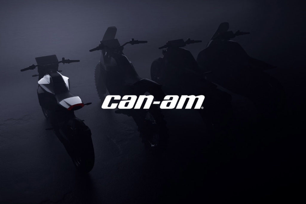 Can-Am electric motorcycle