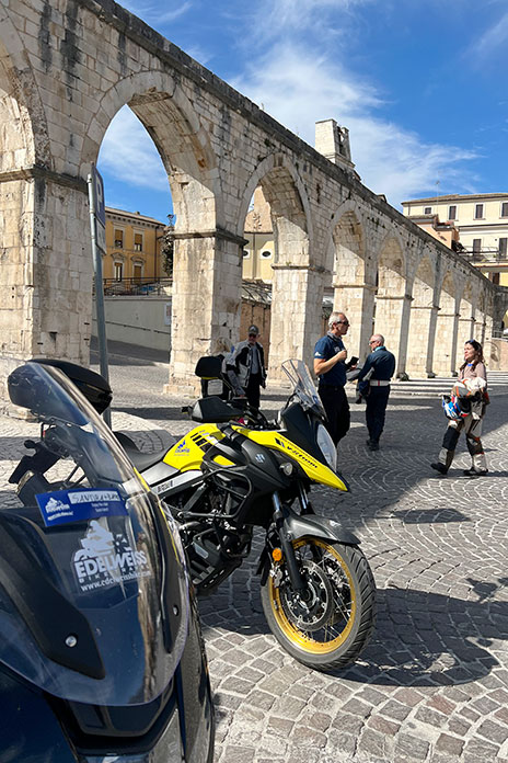Edelweiss Bike Travel Southern Italy Delights and Twisties Tour Sulmona