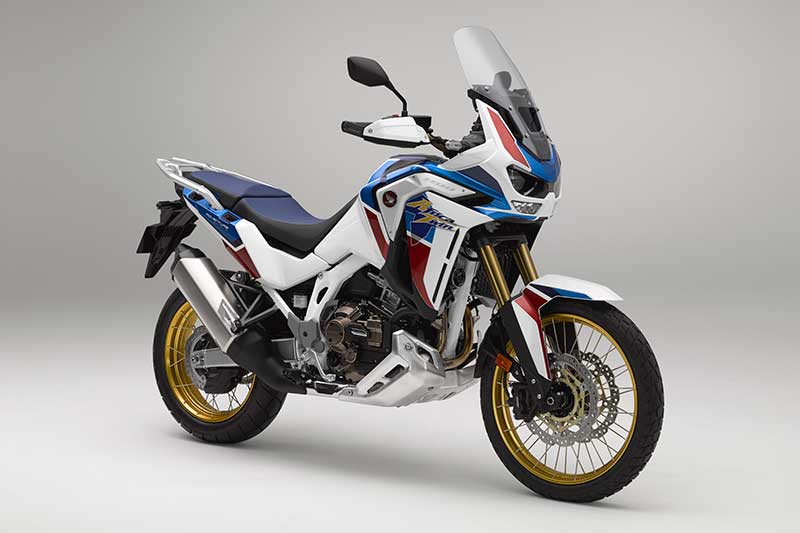 2020 Honda CRF1100L Africa Twin Adventure Sports ES in Pearl Glare White/Blue