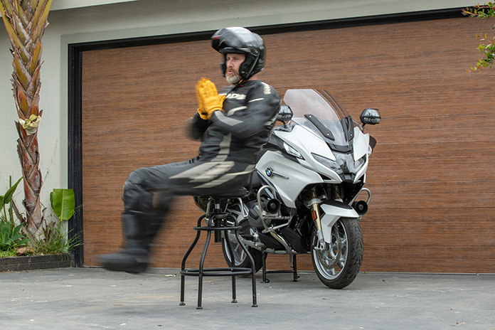 Motor School Quinn Redeker motorcycle balance